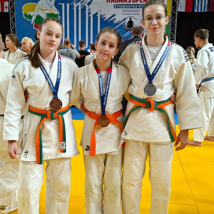 Tri medalje JK Ravne na Kaunas Open 2026